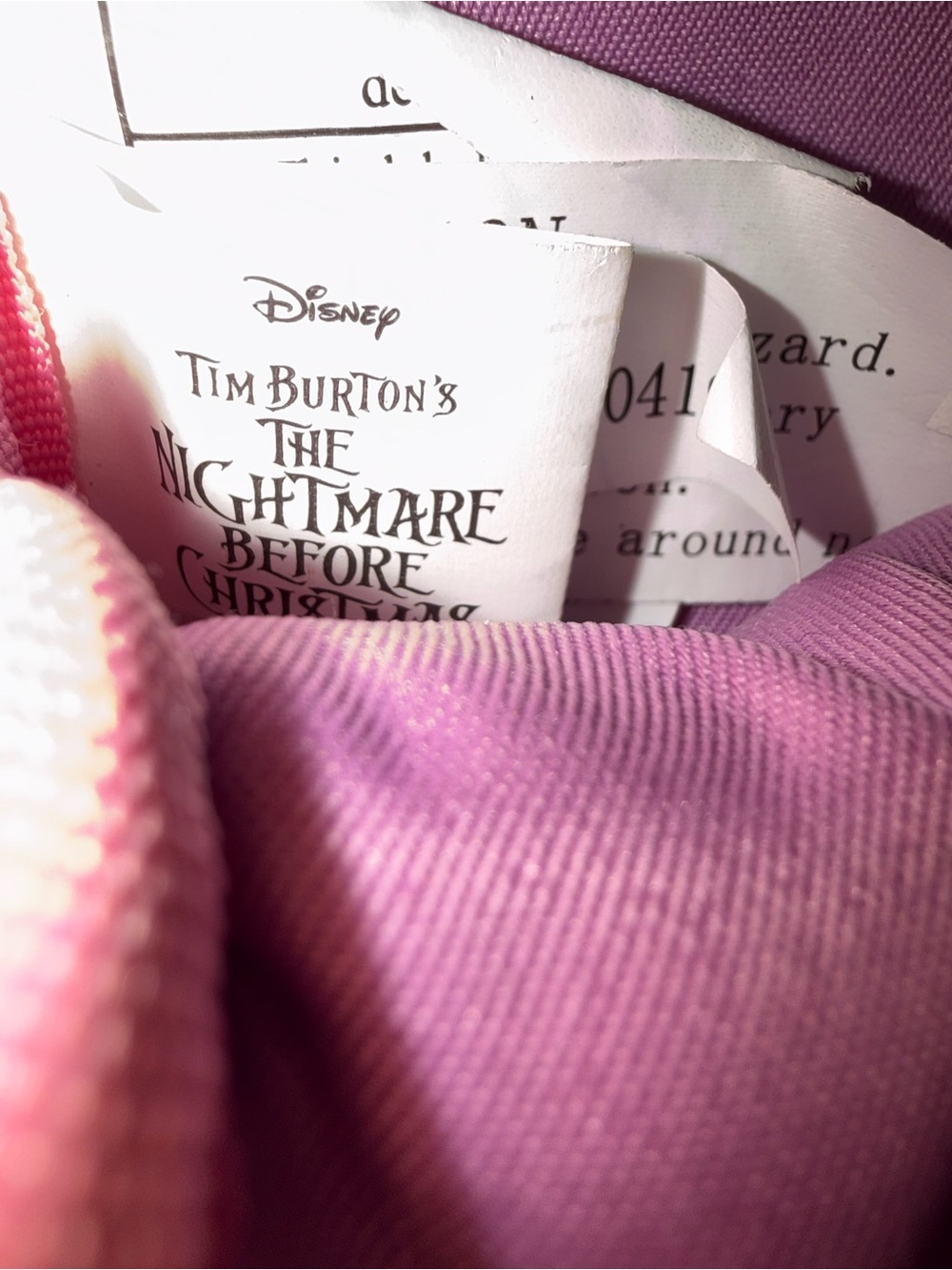 Disney The Nightmare Before Christmas Mini Backpack - Pink Yellow Teal - Picture 2 of 8